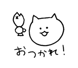 yuruyuru cat 2 sticker #7079265