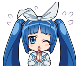 Ultimate!Nipa-ko chan sticker #7079413