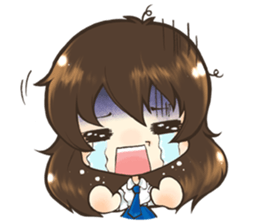 Tangmo happy girl sticker #7079442