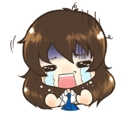 Tangmo happy girl sticker #7079442