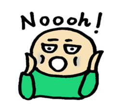 40 bald men 'ULTIMATE' sticker #7079644