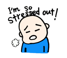 40 bald men 'ULTIMATE' sticker #7079649