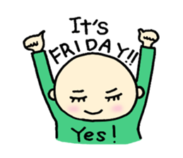 40 bald men 'ULTIMATE' sticker #7079654