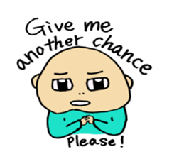 40 bald men 'ULTIMATE' sticker #7079655