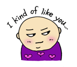 40 bald men 'ULTIMATE' sticker #7079659