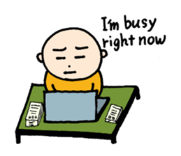 40 bald men 'ULTIMATE' sticker #7079663