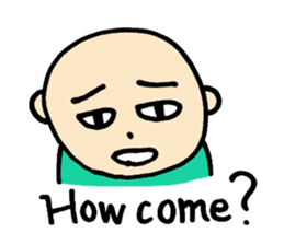 40 bald men 'ULTIMATE' sticker #7079667