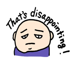 40 bald men 'ULTIMATE' sticker #7079668