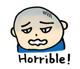 40 bald men 'ULTIMATE' sticker #7079673