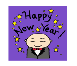 40 bald men 'ULTIMATE' sticker #7079675