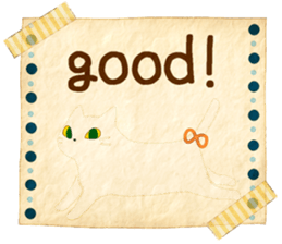 Pretty Transparent Cat sticker #7079682