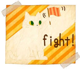 Pretty Transparent Cat sticker #7079683