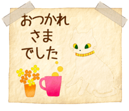Pretty Transparent Cat sticker #7079699