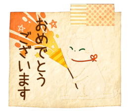 Pretty Transparent Cat sticker #7079701