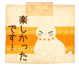 Pretty Transparent Cat sticker #7079714