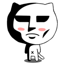 The cute cats sticker sticker #7079858