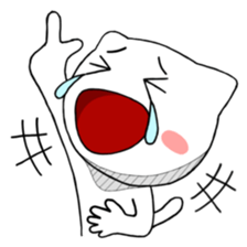 The cute cats sticker sticker #7079872