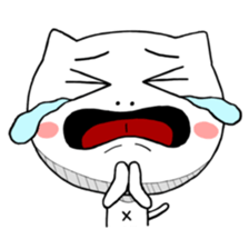 The cute cats sticker sticker #7079875