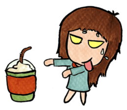 Jenlato-chan & Bearlin sticker #7080084