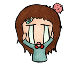 Jenlato-chan & Bearlin sticker #7080085