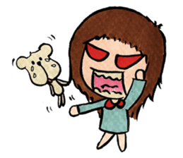 Jenlato-chan & Bearlin sticker #7080087