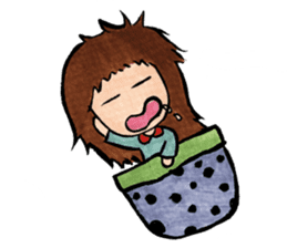 Jenlato-chan & Bearlin sticker #7080094