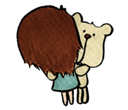 Jenlato-chan & Bearlin sticker #7080109