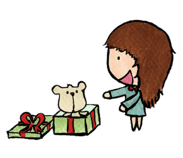 Jenlato-chan & Bearlin sticker #7080118