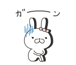 Aristocracy rabbit sticker #7080166