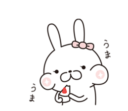 Aristocracy rabbit sticker #7080177