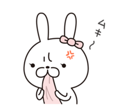 Aristocracy rabbit sticker #7080195