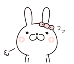 Aristocracy rabbit sticker #7080197