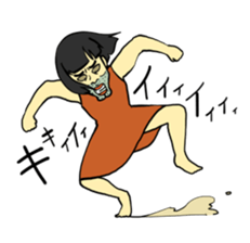 Woman in the neighborhood 3 sticker #7080540