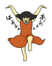 Woman in the neighborhood 3 sticker #7080557