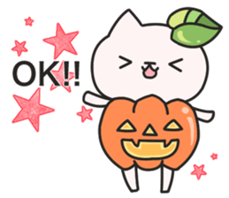 Dark humor cat! for Halloween sticker #7080894
