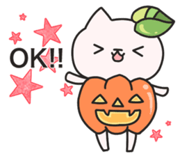 Dark humor cat! for Halloween sticker #7080894