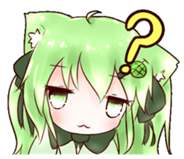 Melon Cat Sui-chan sticker #7081084