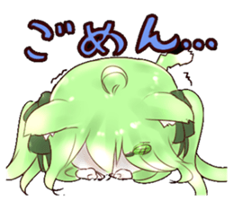 Melon Cat Sui-chan sticker #7081087