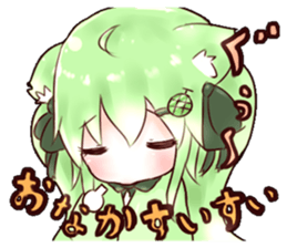 Melon Cat Sui-chan sticker #7081088