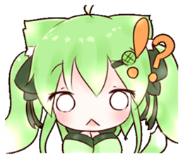 Melon Cat Sui-chan sticker #7081097