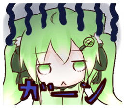 Melon Cat Sui-chan sticker #7081107