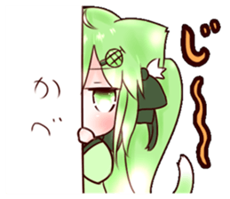 Melon Cat Sui-chan sticker #7081118