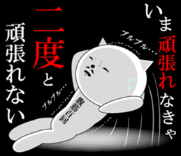 Wise remark cat2 sticker #7081412