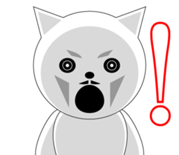 Wise remark cat2 sticker #7081435