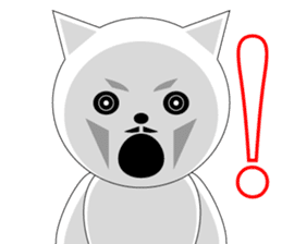 Wise remark cat2 sticker #7081435