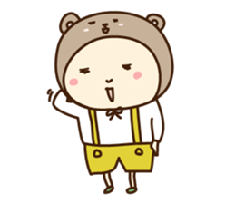 Yuru-Taro English ver. sticker #7082002