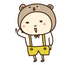 Yuru-Taro English ver. sticker #7082002