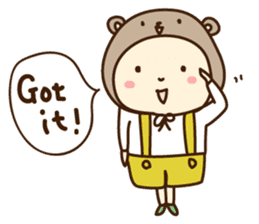 Yuru-Taro English ver. sticker #7082008