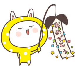 rabbit ver02 -kansai- sticker #7082252
