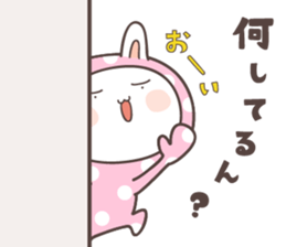 rabbit ver02 -kansai- sticker #7082254